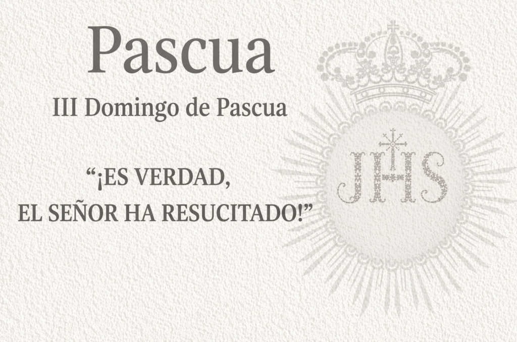 III Domingo de Pascua