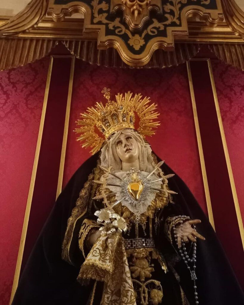 Restauración de María Stma. Nazarena